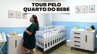 Tour completo pelo quarto bebê 