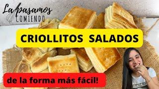 LOS MEJORES CRIOLLITOS SALADOS PARA LA MERIENDA | LA PASAMOS COMIENDO