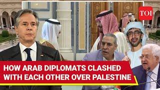 'Thieves, You're Doing Nothing': Blinken Watched As UAE FM, Palestinian Diplomat Clashed In Riyadh