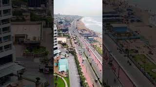 Vizag Beach road from the top | #vizag #visakhapatnam #beach #vizagforever #sea #ocean #nature