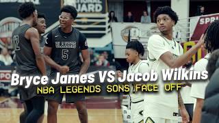 Bryce James BEST GAME EVERMVP Performance VS NBA Legend Son Jacob Wilkins