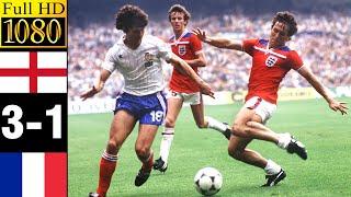 England 3-1 France world cup 1982 | Full highlight | 1080p HD
