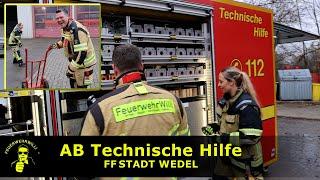 AB-TH der FF Wedel - Abrollbehälter Technische Hilfeleistung (Video AB-1)