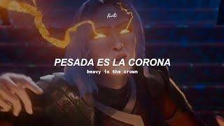 Linkin Park ; HEAVY IS THE CROWN - (Sub. Español & Lyrics) video oficial | LoL Worlds 2024