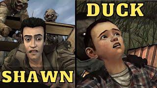 Salvar a Duck o Salvar a Shawn - The Walking Dead: Temporada 1 - Episodio 1 (Español)