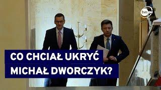 Michał Dworczyk miał próbować usunąć część maili, zanim przekazał swoją korespondencję służbom