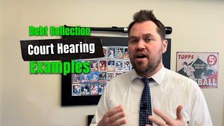 Prepare For Your Debt Collection Hearing By Learning What Happened At Mine