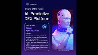 CoinDeck’s AI-Powered DEX Platform ICO Launch on April 25th!