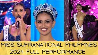 CROWNING MOMENT | ALETHEA AMBROSIO MISS SUPRANATIONAL PHILIPPINES 2024 FULL PERFORMANCE