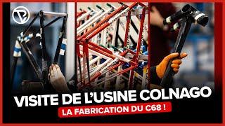 VISITE CHEZ COLNAGO, LA FABRICATION DU C68 À CAMBIAGO !