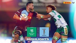 Highlights: Benetton Rugby v Harlequins -  Quarters conquer Treviso