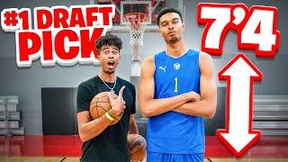 Me vs. 7'4 Future #1 NBA Draft Pick!