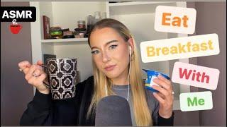 ASMR | eat breakfast with me