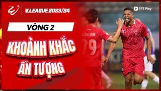 "NỔ" HAT-TRICK LIÊN TIẾP, THẺ ĐỎ "BÁO HẠI", SIÊU PHẨM BÙ GIỜ | KHOẢNH KHẮC V.LEAGUE 2023/24