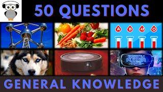 General Knowledge Quiz Trivia #158 | Belgium Landmark, Diet, Blood Type, Fox Hybrid, Vacuum Cleaner