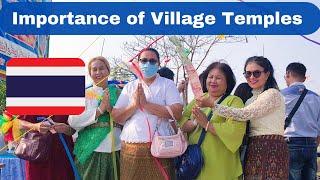 Understanding Thai Isaan Village temples, and customs. Living in countryside Isan Thailand