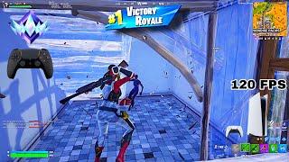 Fortnite Unreal Ranked Reload on PS5 | Controller Gameplay | 120 FPS