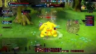 Tera - Kumasylum. Warrior destroys Kuma's Team