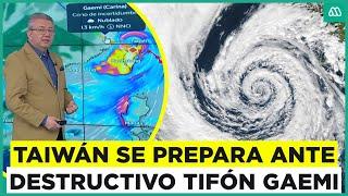 Alerta máxima por tifón Gaemi: Así será el paso del destructivo fenómeno por Asia