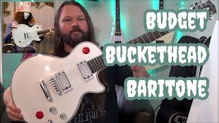 Best Budget Baritone On The Market Today? | FireFly FFSP "Buckethead" Baritone Les Paul Unboxing