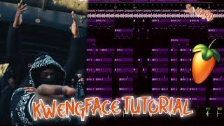 Kwengface Tutorial With Hard Piano Melody In FL Studio