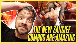 The new Zangief comboes are AMAZING! #sf6