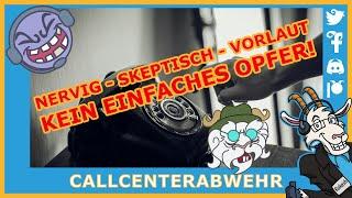 REINGELEGT! Opa spielt das leichte Opfer - CALLCENTER TUSSI wird wütend!