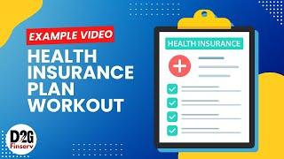 Health Insurance Plan Workout for Parents in hindi | D2gfinserv