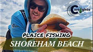 Plaice Fishing - Shoreham Beach - West Sussex Sea Fishing UK