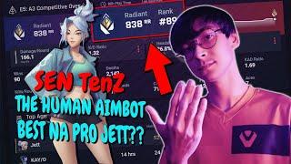 SEN TenZ is SMURFING RADIANT on Jett With CRAZY AIM!!! *Best NA Jett??*