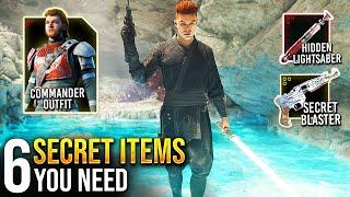 Secret Outfits & Weapons You'll Regret Missing in Star Wars Jedi Survivor Gameplay