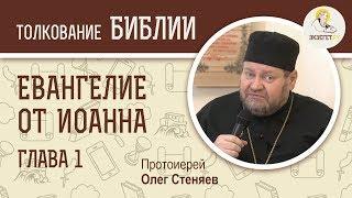 Евангелие от Иоанна. Глава 1. Протоиерей Олег Стеняев. Новый Завет