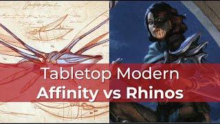 Affinity vs Cascade Rhinos | LCI Modern | MTG