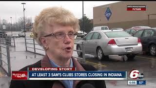 Three Sam's Club stores in Indiana are closing