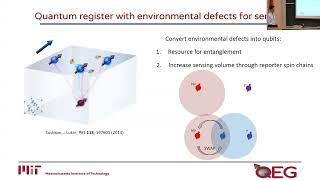 Control of spin chains to extend an electronic spin register in diamond