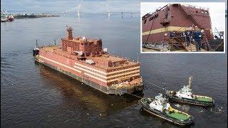 'Akademik Lomonosov' Shipborn Is First Floating Nuclear Power Plant Sets Sail In Russia