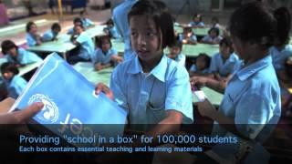 UNICEF Thailand's main achievements in 2011