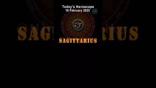 Sagittarius Daily Horoscope - Love, Career & Travel | February 19, 2025 #shorts #shortvideo
