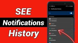 How to see notifications history on Android || Notifications History || Old Notifications Recovery