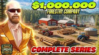 I Built a FORESTRY EMPIRE From NOTHING - The Lumberjack's Saga Full Survival Series | FS25