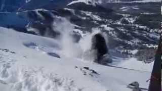 Avalanche, explosive triggered 11.25.2013