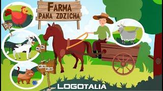 FARMA Pana Zdzicha -BAJKA DLA DZIECI - wyrazy dźwiękonaśladowcze- Logotalia