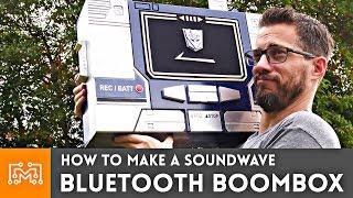 How to make a Transformers Bluetooth BoomBox | I Like To Make Stuff