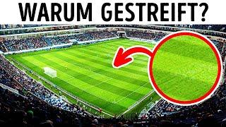 Warum haben Fußballfelder Streifen + 15 interessante Fußball-Fakten