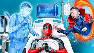 From Birth to Death of Deadpool! Superhero is in a Coma!