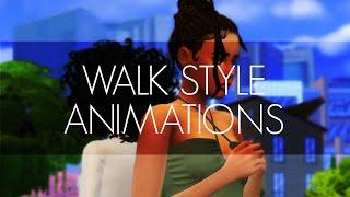 WALKING ANIMATION PACK (UPDATE 0.4) | Sims 4 Animation (Download)