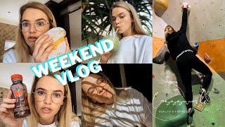 Weekend Vlog | Rock Climbing & my take on diets