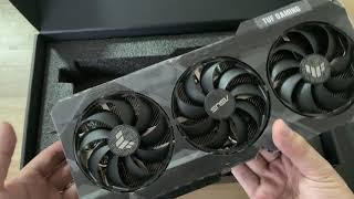 Asus Tuf Gaming RTX 3080 Ti Unboxing