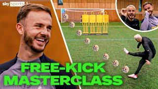 James Maddison's free-kick MASTERCLASS with Billy Wingrove! 