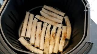 Air fryer honest results. KYOWA 7 liters. Fried Lumpiang Shanghai.